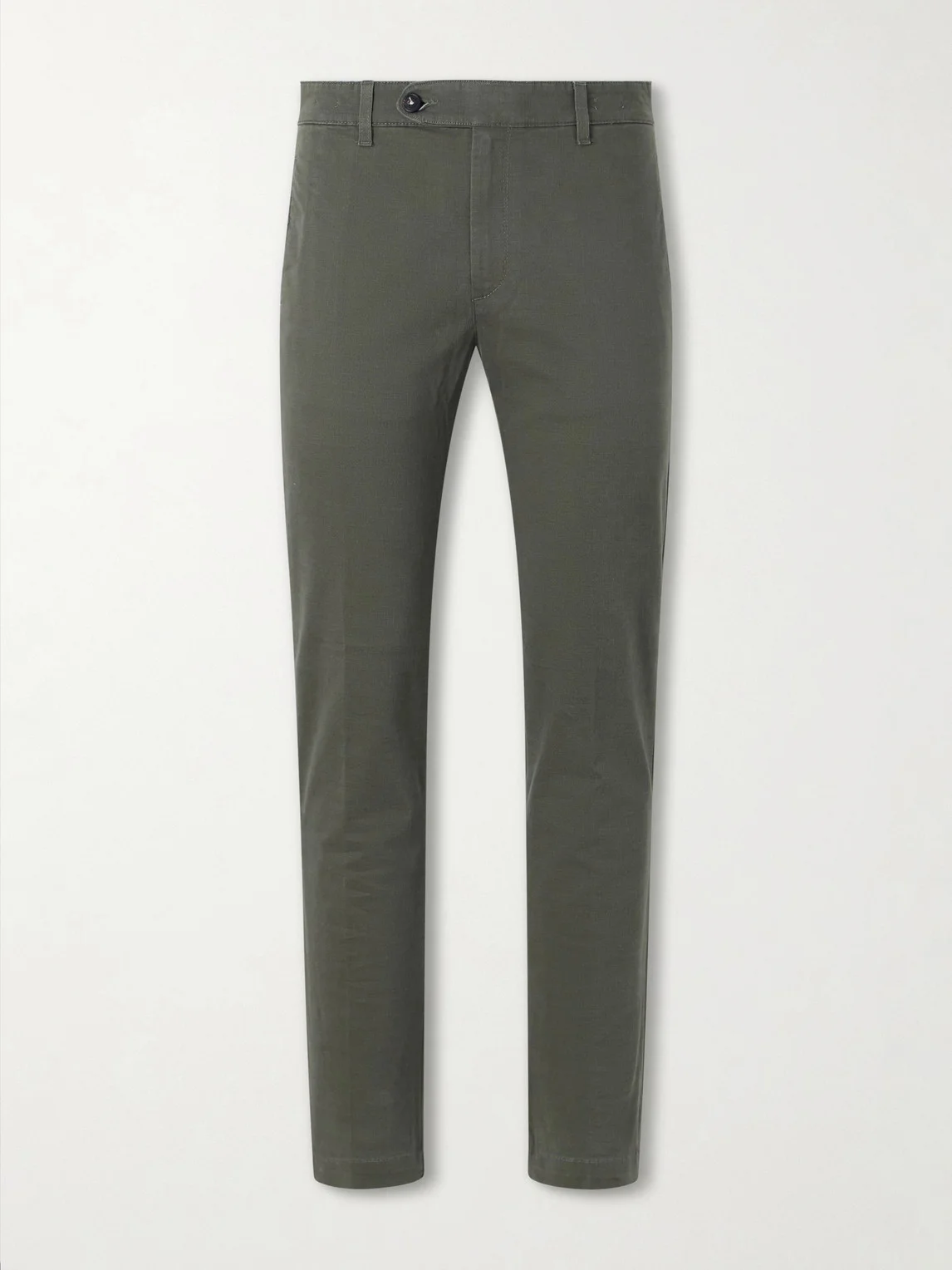 Winch Straight-Leg Cotton-Blend Twill Trousers - 1
