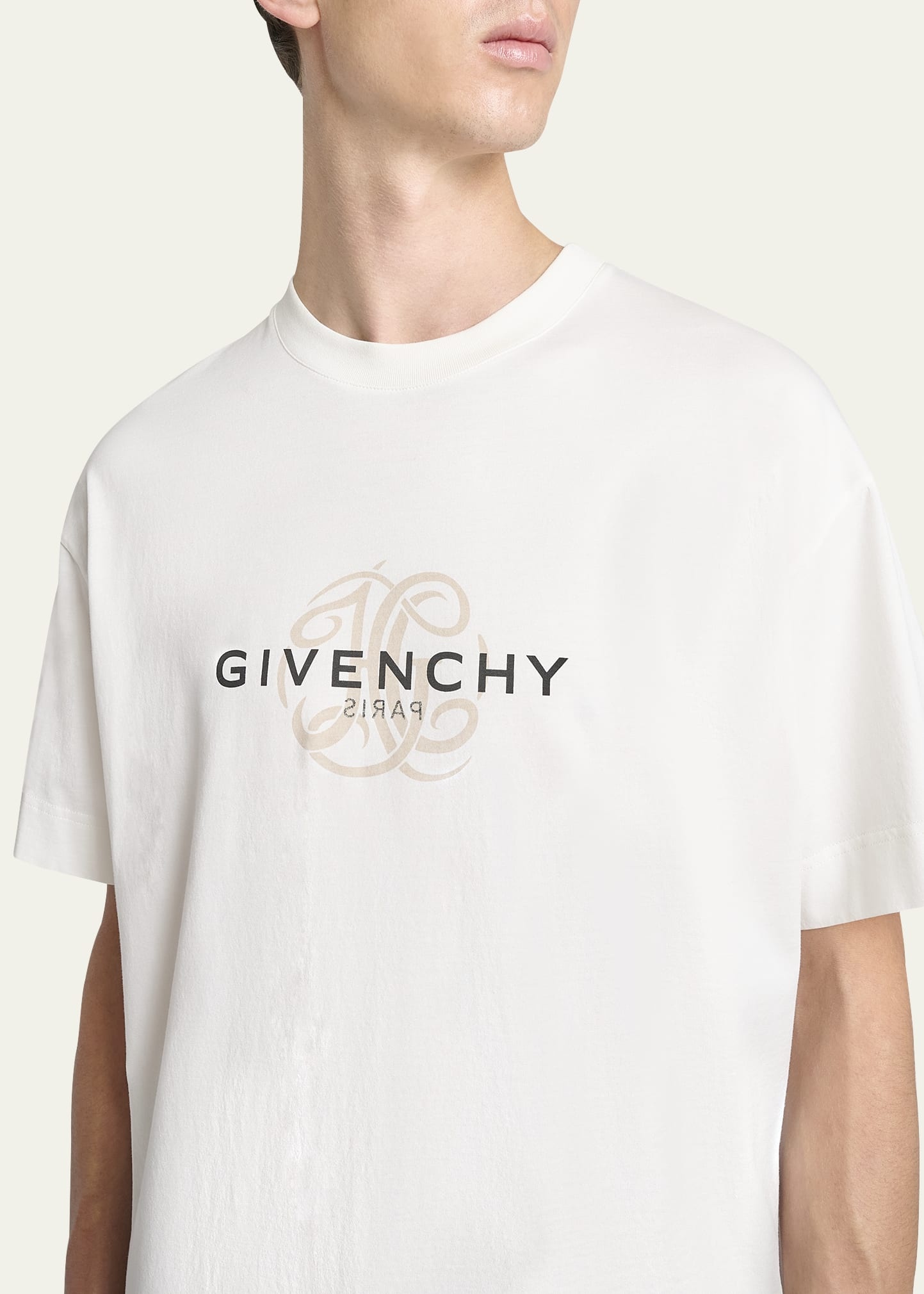 Men's Regular-Fit Reverse T-Shirt - 5