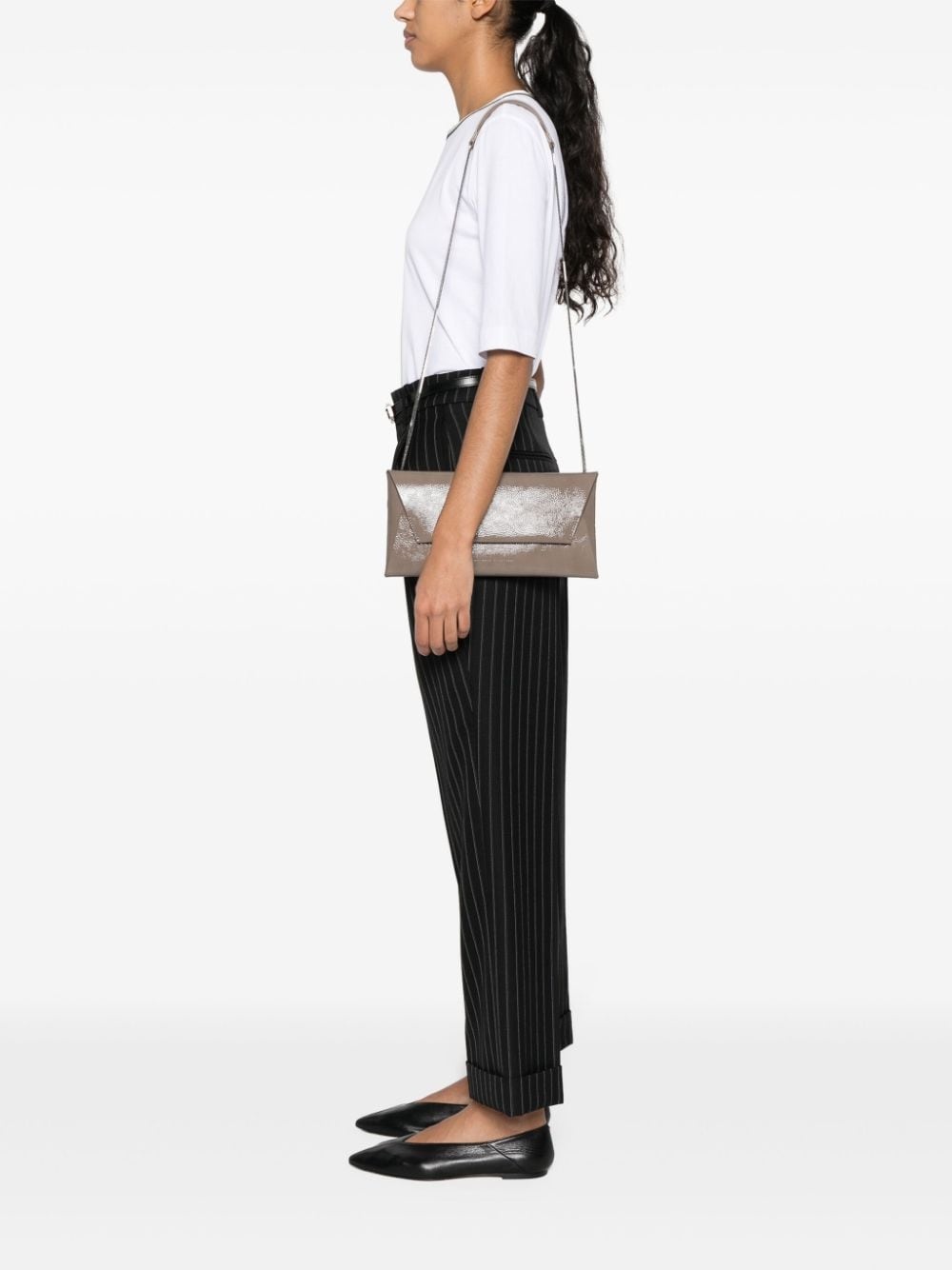 Monili-embellished shoulder bag - 2