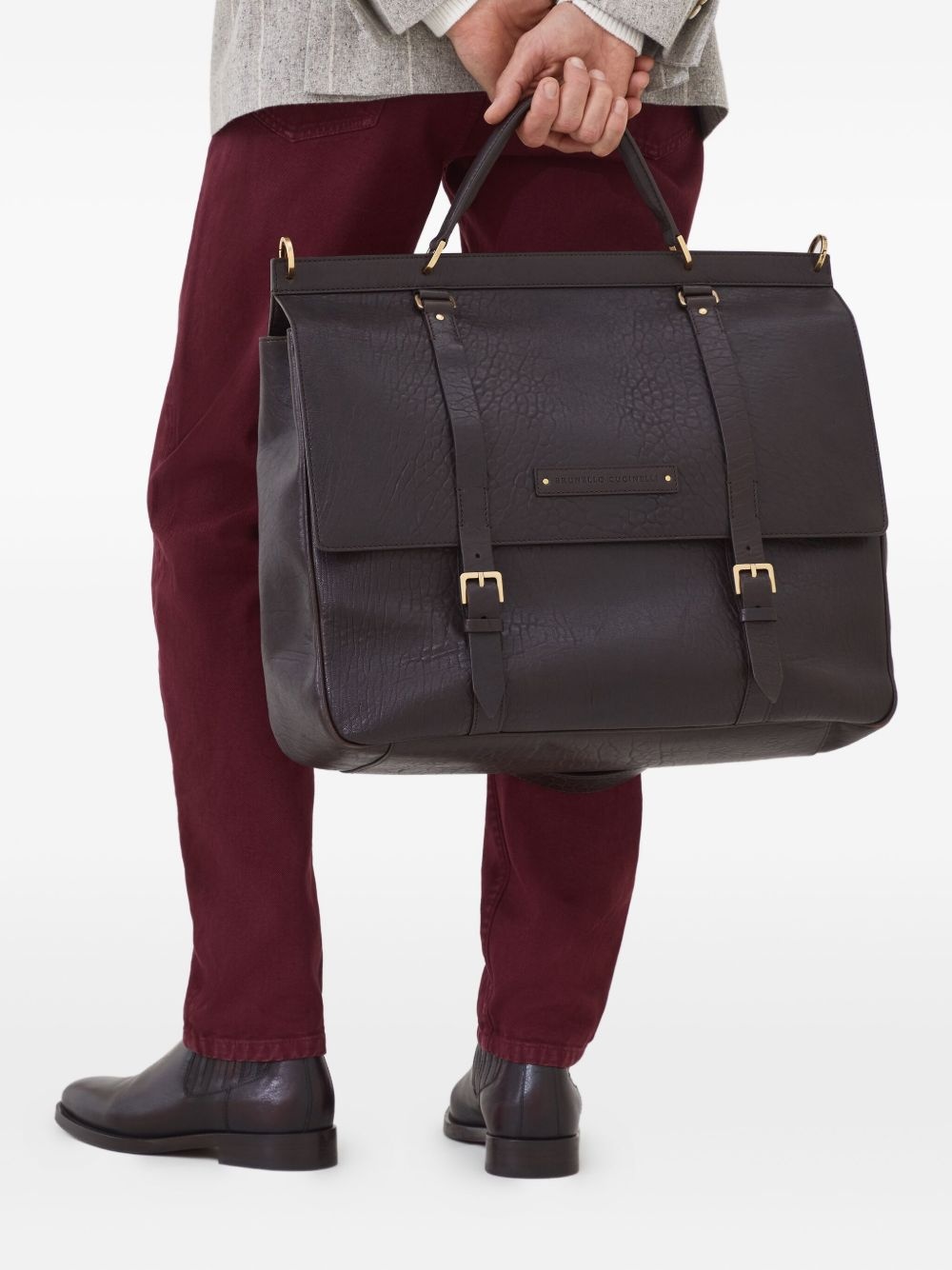 leather briefcase - 2
