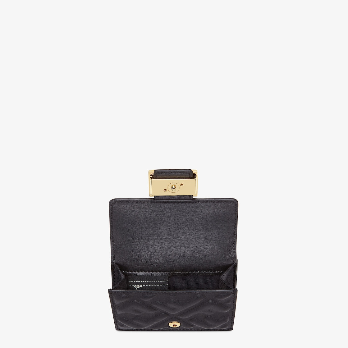 Black nappa leather wallet - 4