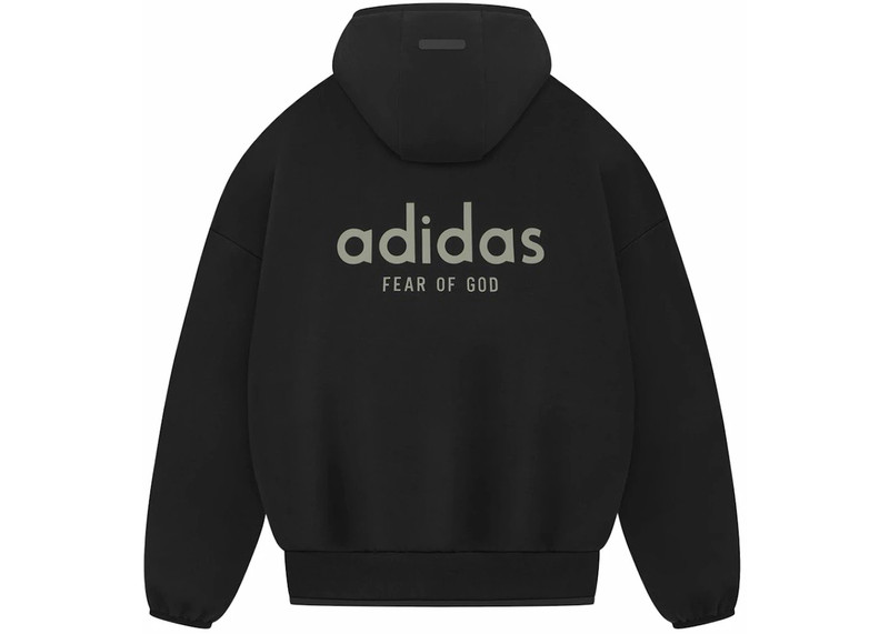 Fear of God Fear of God Athletics Heavy Fleece Hoodie Black outlook