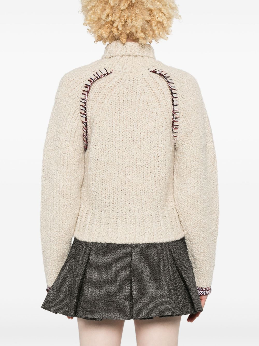 chunky-knit sweater - 4