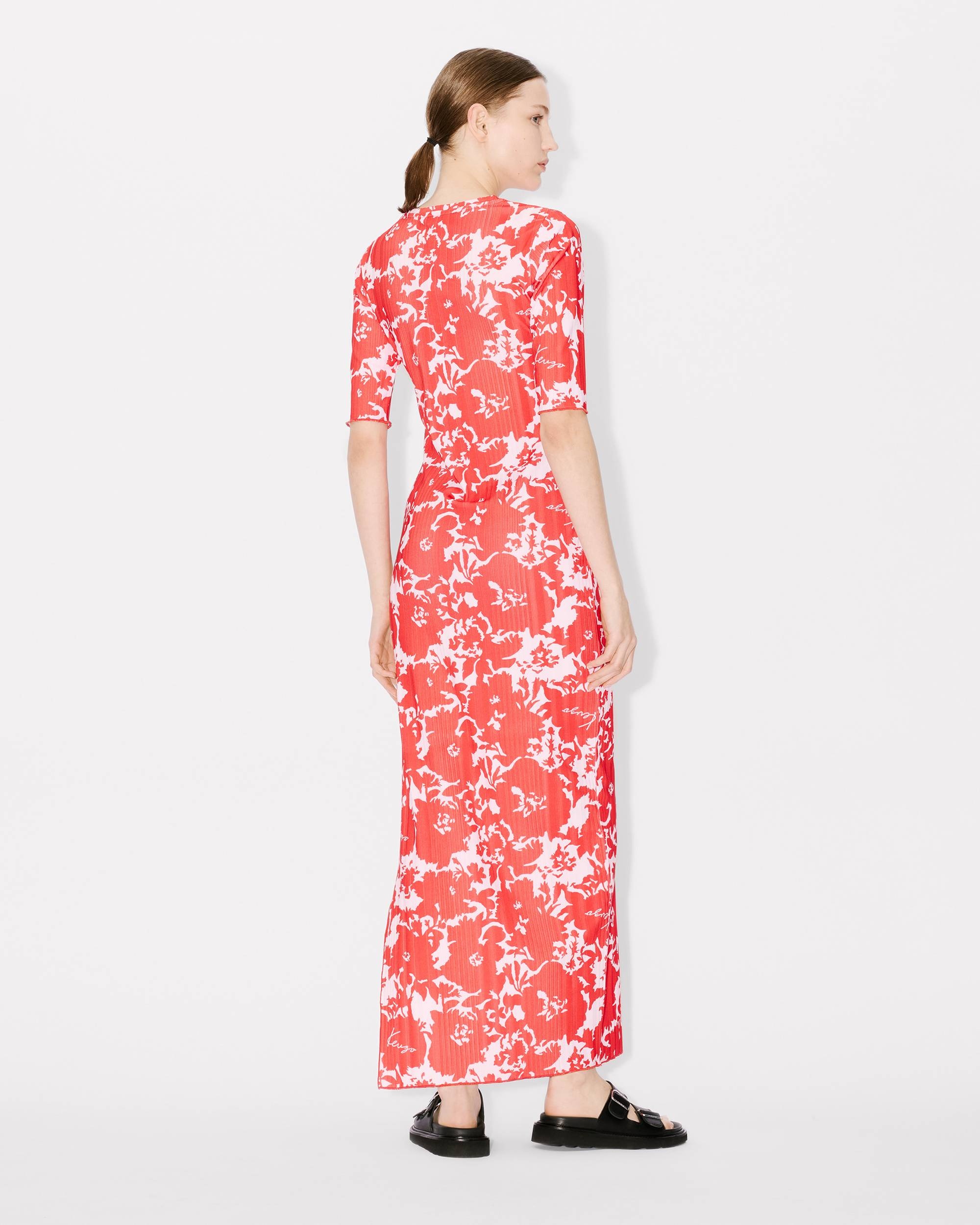 'KENZO Flower Camo' long T-shirt dress - 4
