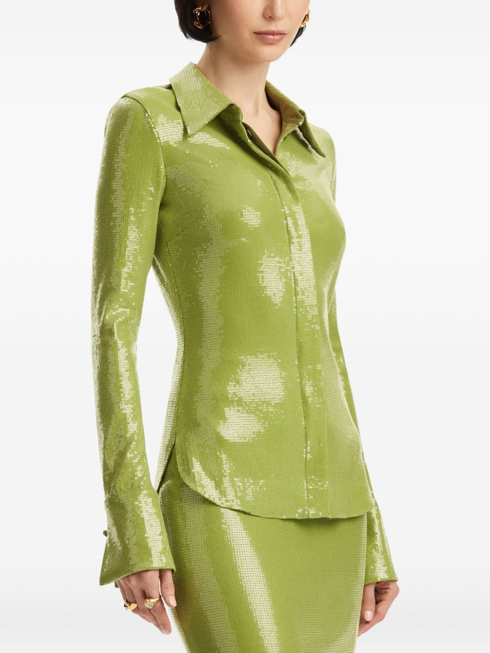 sequinned shirt - 4