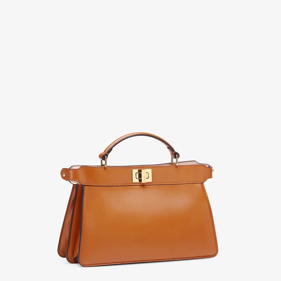 Brown leather bag - 3