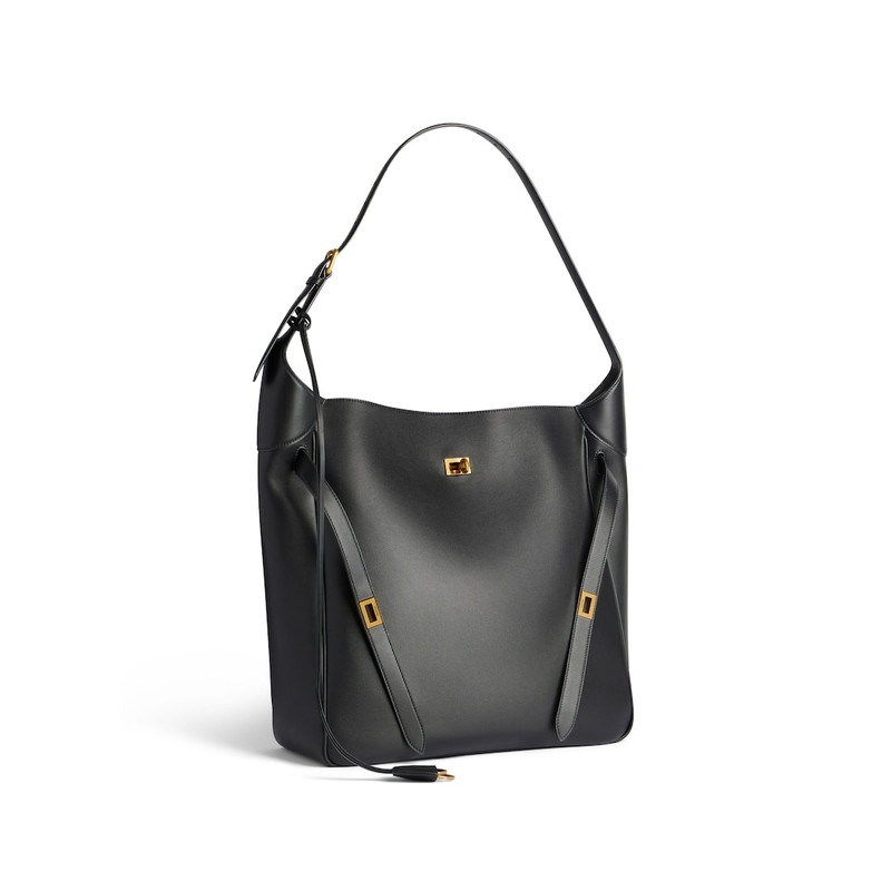 Women's Bel Air Large Hobo Bag in Black 2