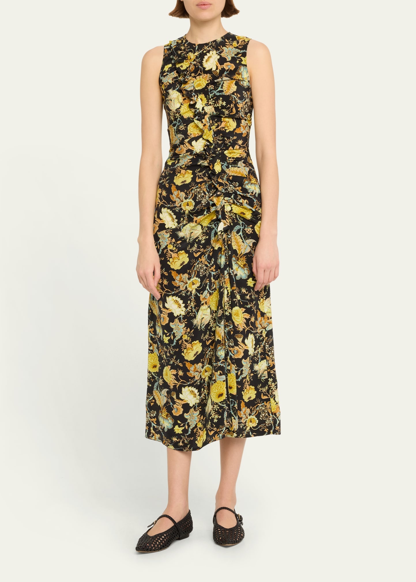 Lorna Floral Midi Dress - 2