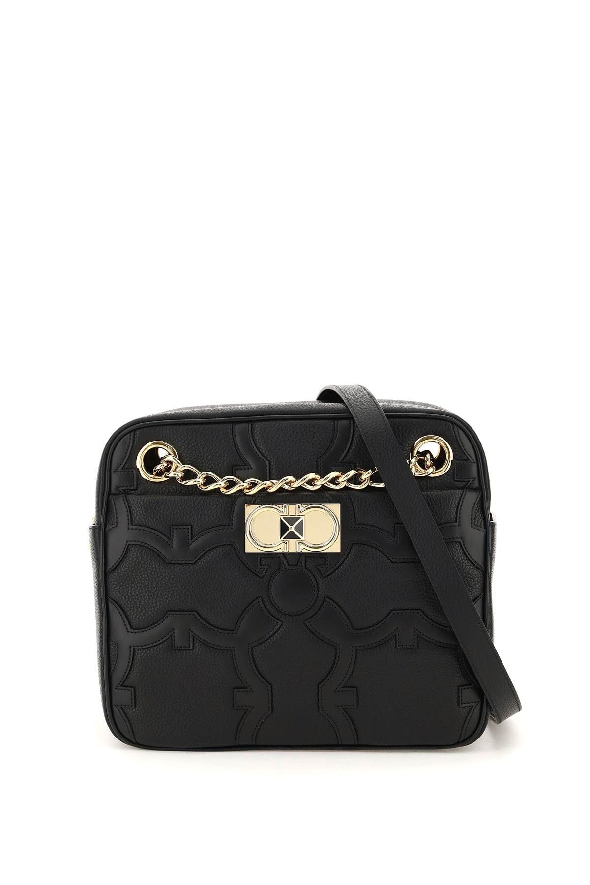 LEATHER FERRAGAMO ICONIC BAG - 1