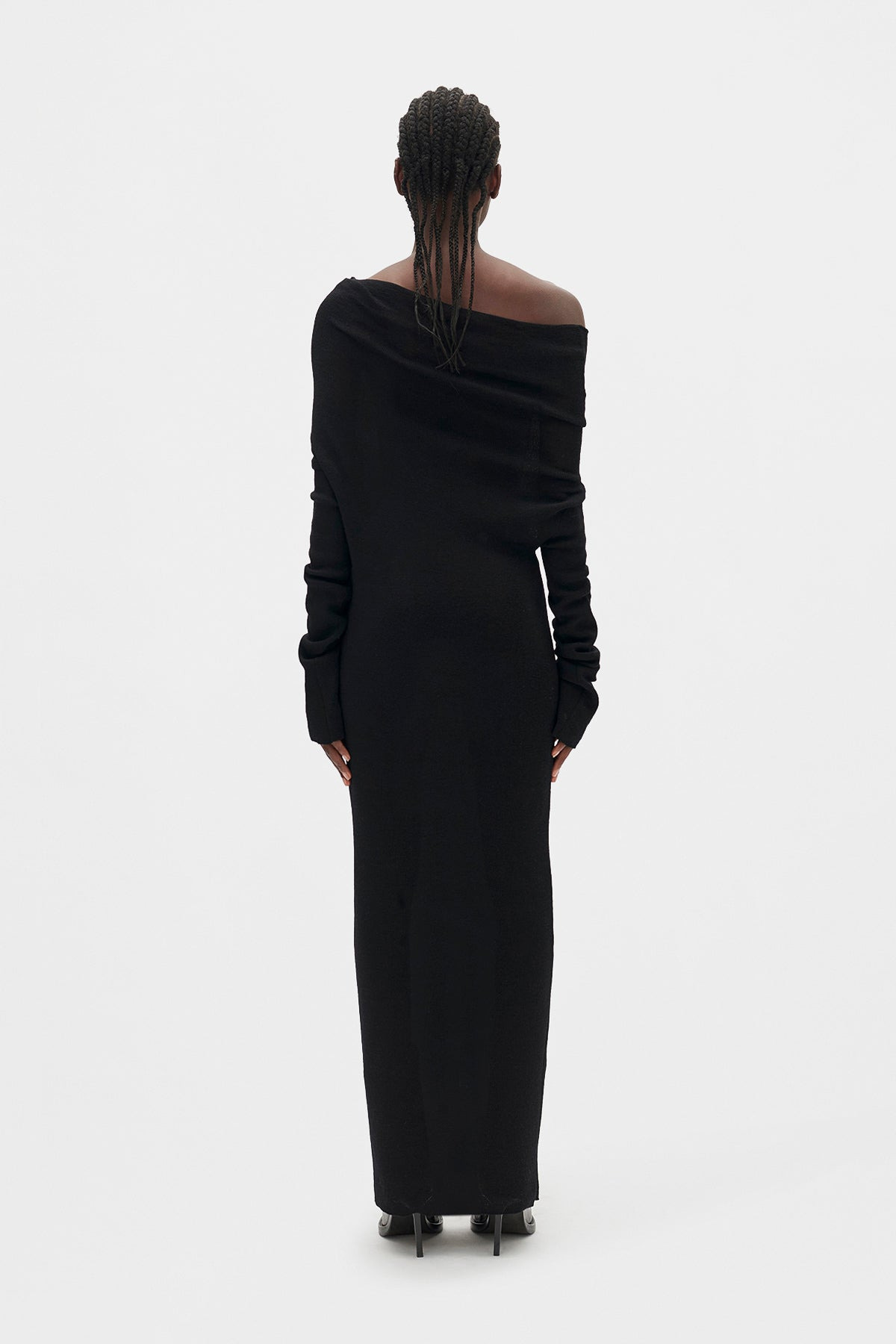 Barbro Dropped Shoulder Midi Knitted Dress - 3
