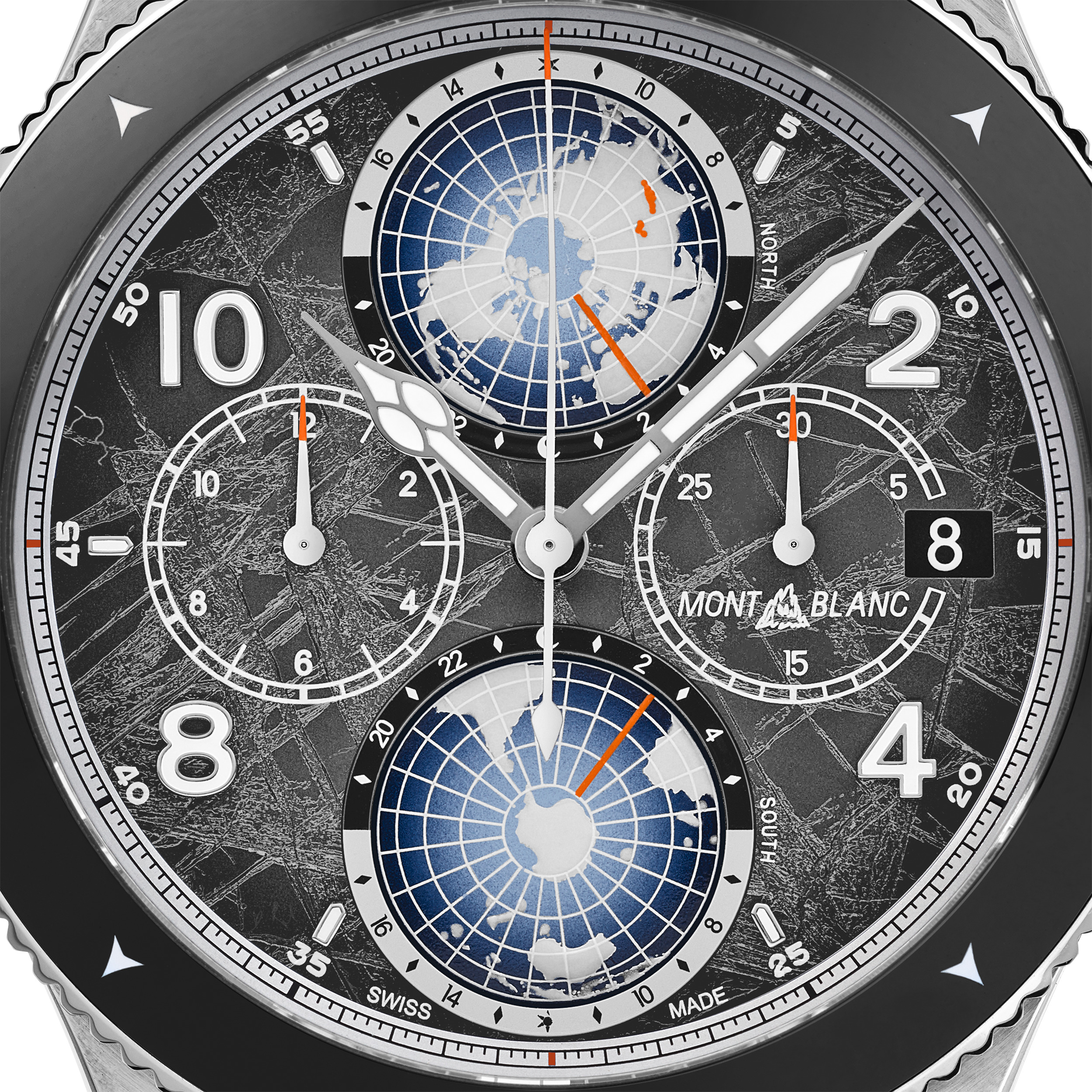 Montblanc 1858 Geosphere Chronograph 0 Oxygen The 8000 Limited Edition - 290 pieces - 6