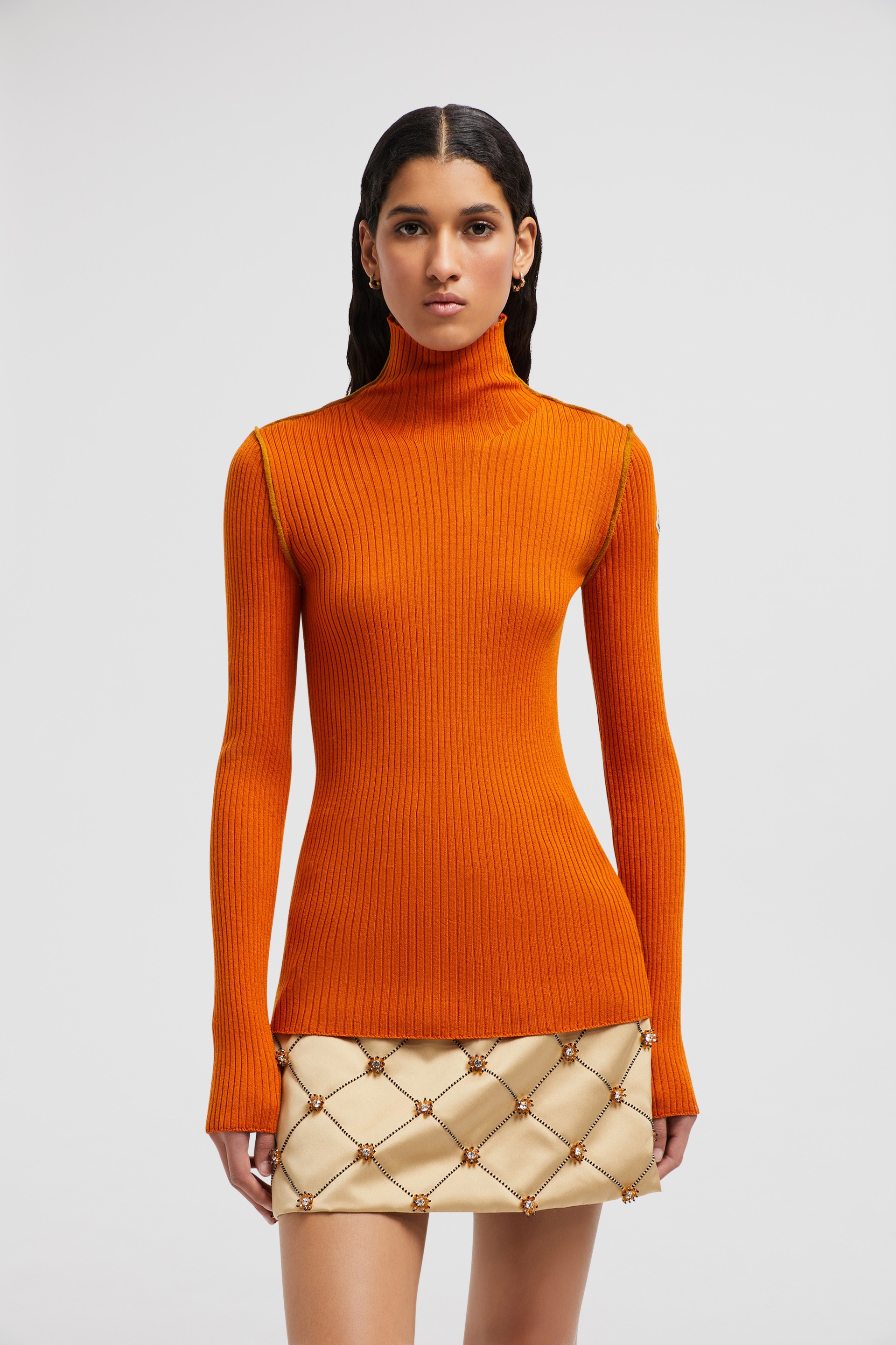 Wool & Cashmere Blend Turtleneck Sweater - 3