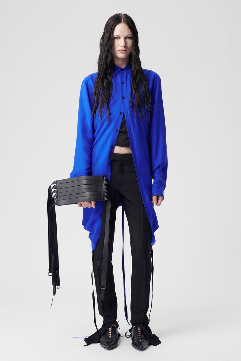 Gabi Long Draped Shirt - 4