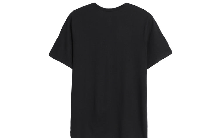 Air Jordan Casual Sports Round Neck Large Logo Short Sleeve Black CD7611-010 - 2