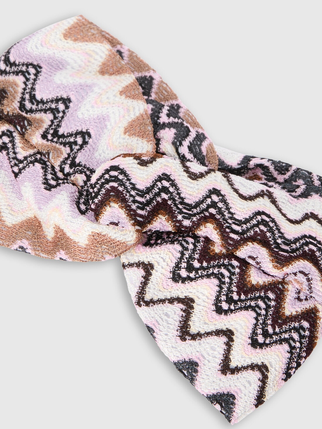 Chevron viscose headband - 2