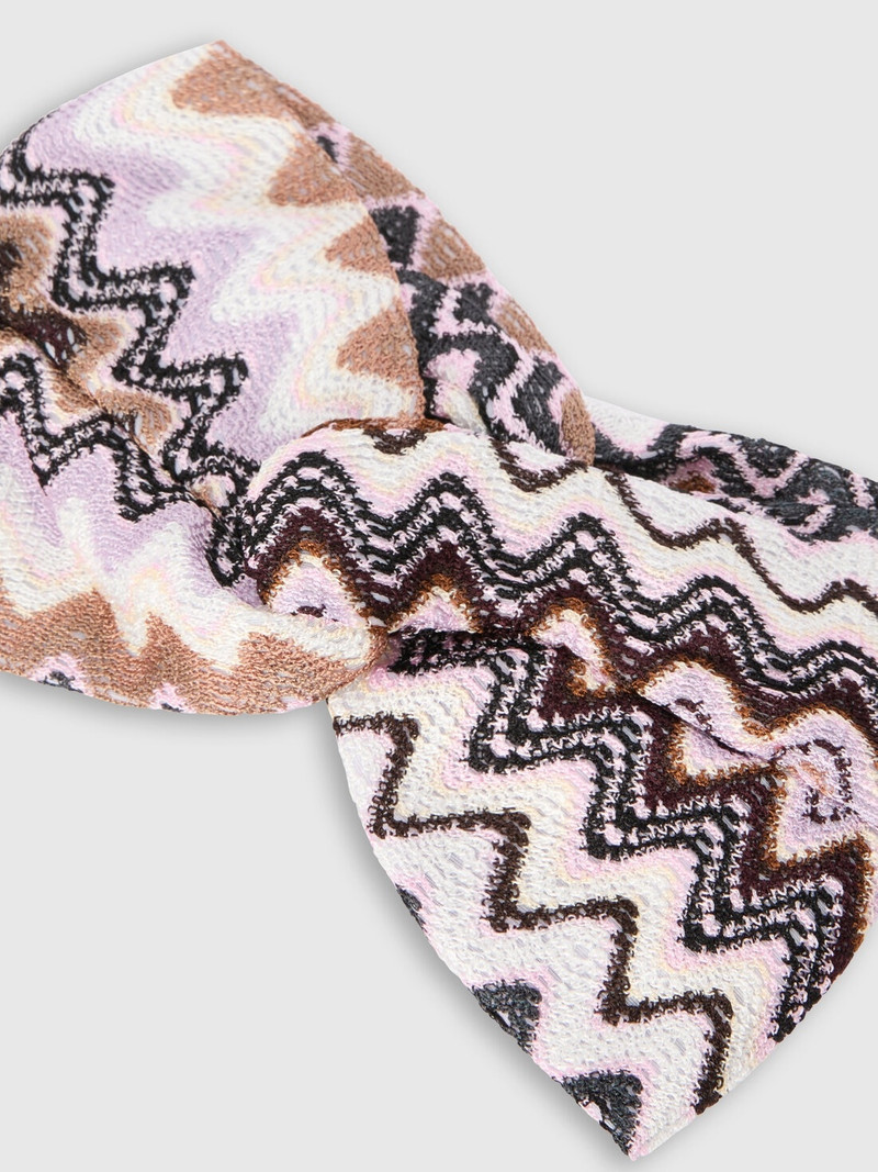 Missoni Chevron viscose headband outlook
