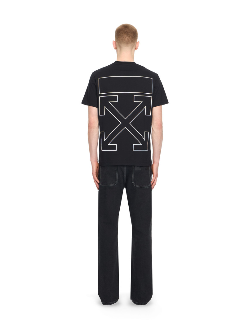 Slim Fit Outlined Signature S/S T-Shirt 3