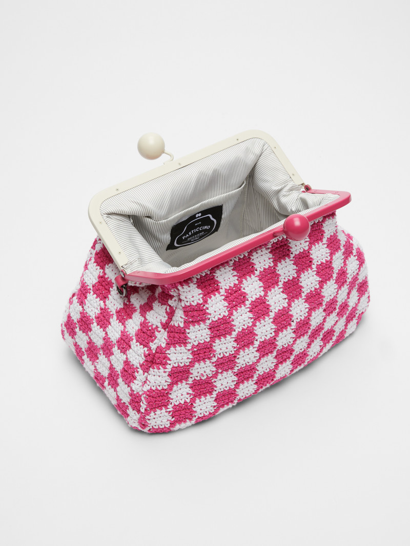 SALMONE Damier cotton Pasticcino Bag 6