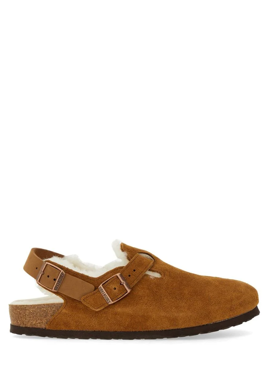 Birkenstock Shearling "Tokyo" Sandal - 1