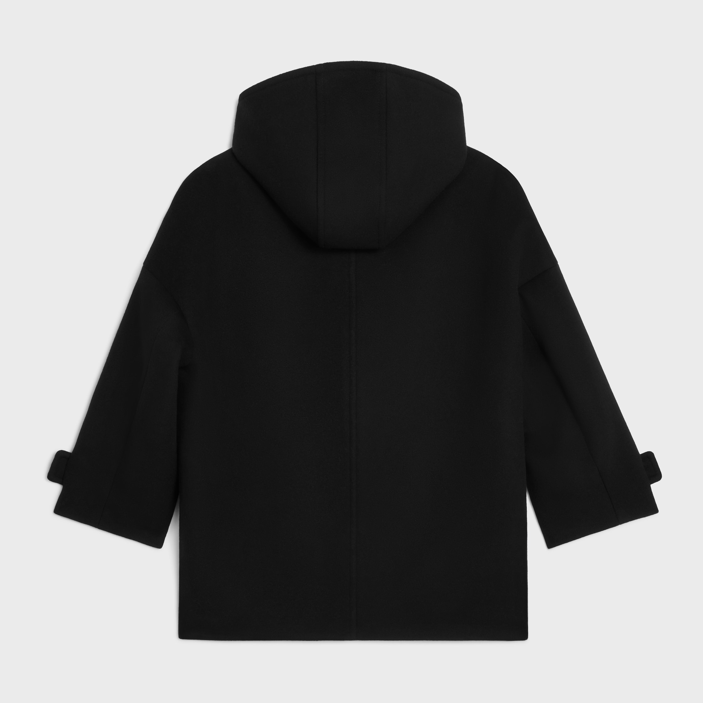 egg-shaped duffle-coat IN DOUBLE FACE CASHMERE - 2