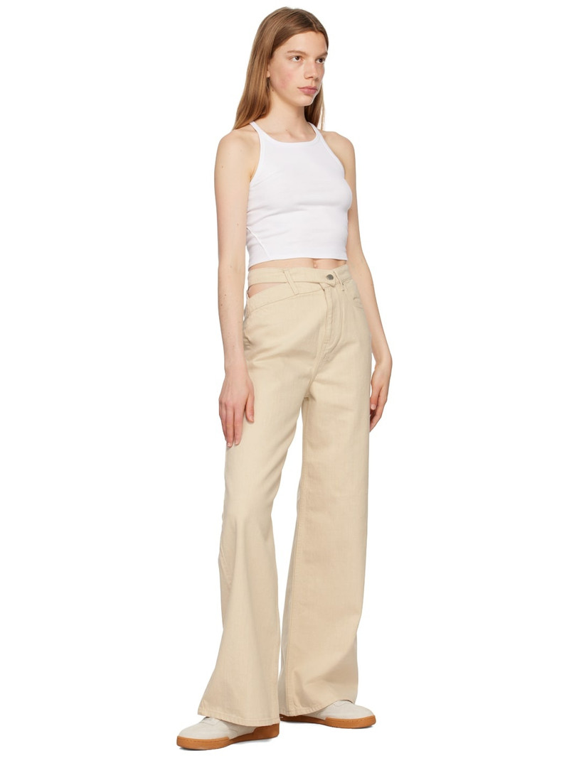 Ksubi Beige Dettached Jeans outlook