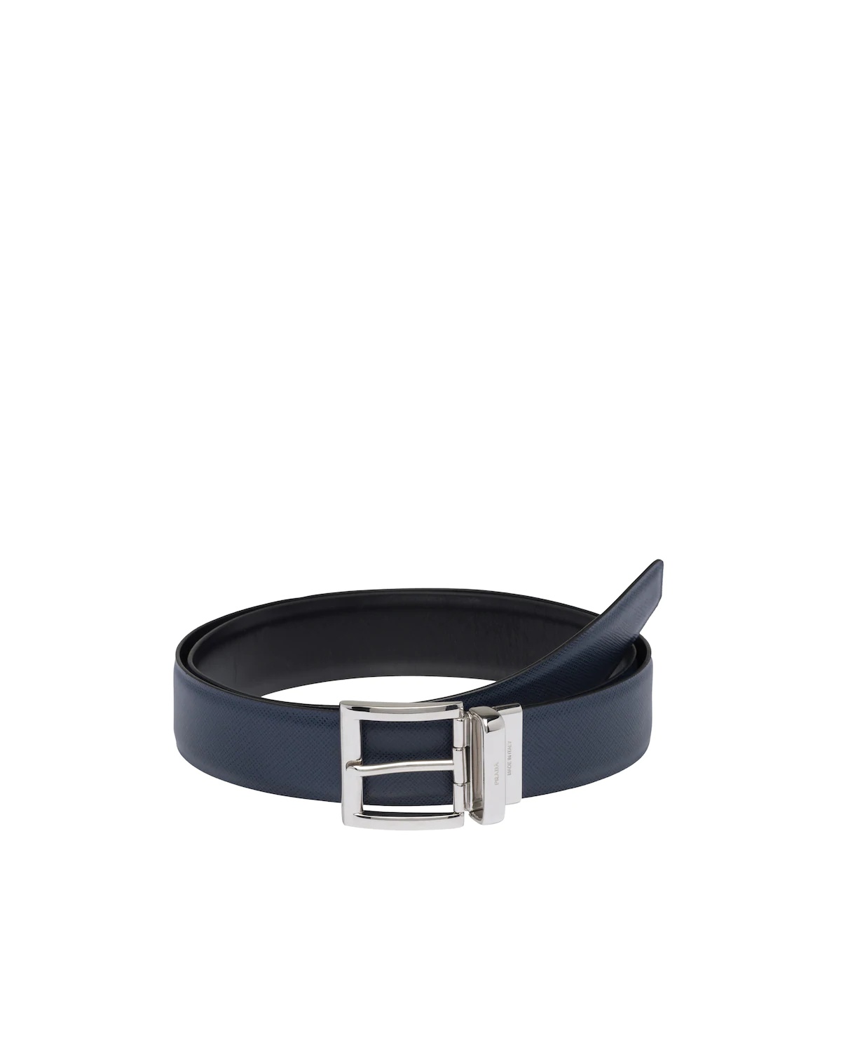 Saffiano Leather Reversible Belt - 1