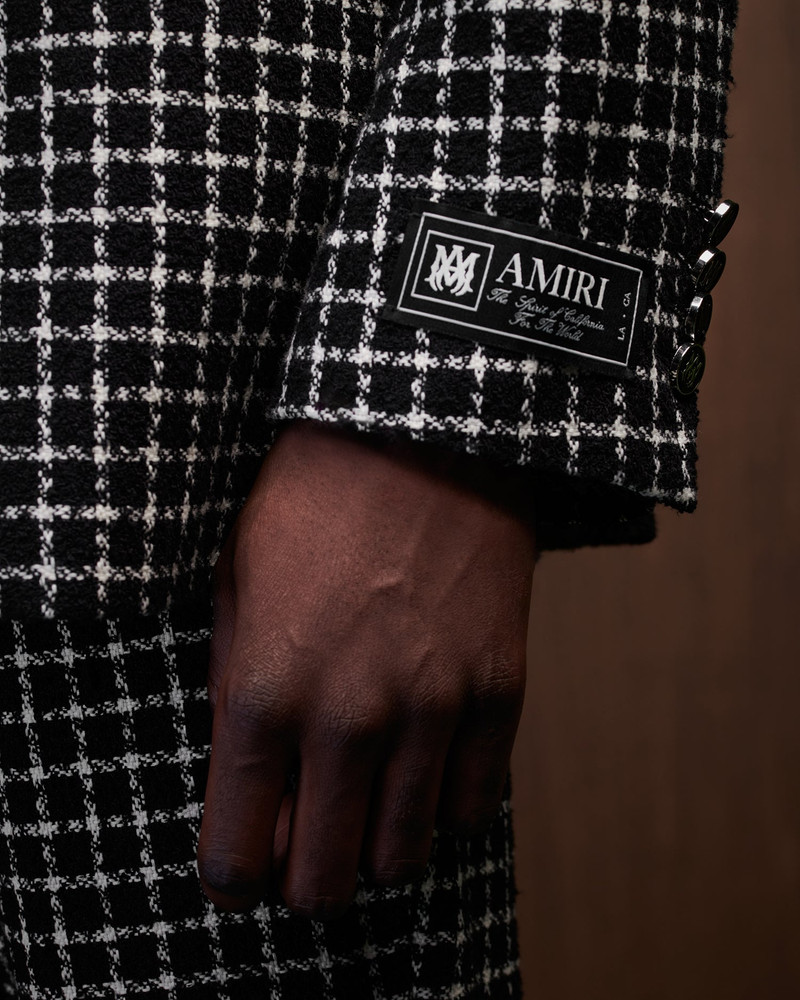 BOUCLE DOUBLE-BREASTED BLAZER 4