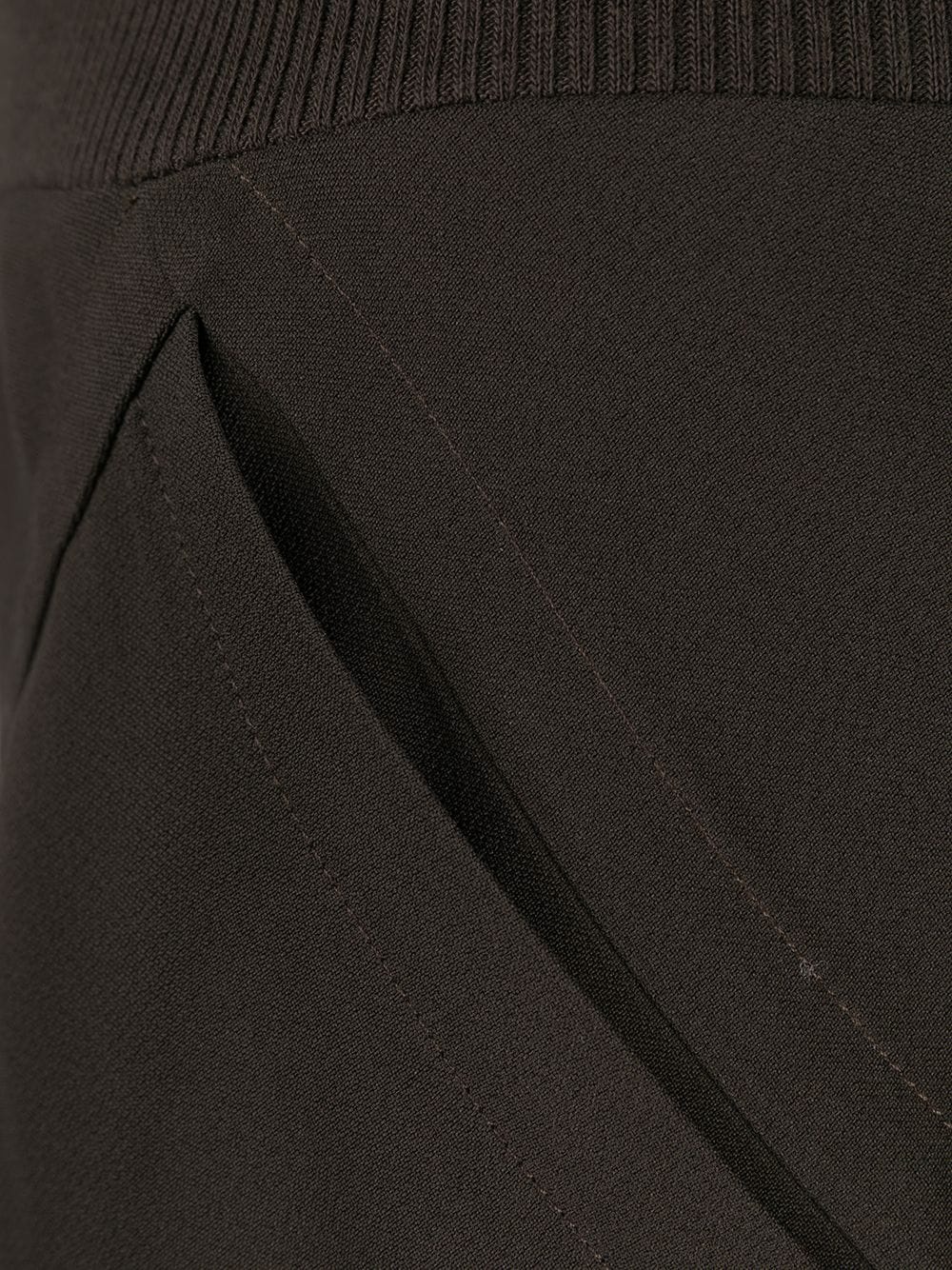 mid-rise flared trousers  - 7