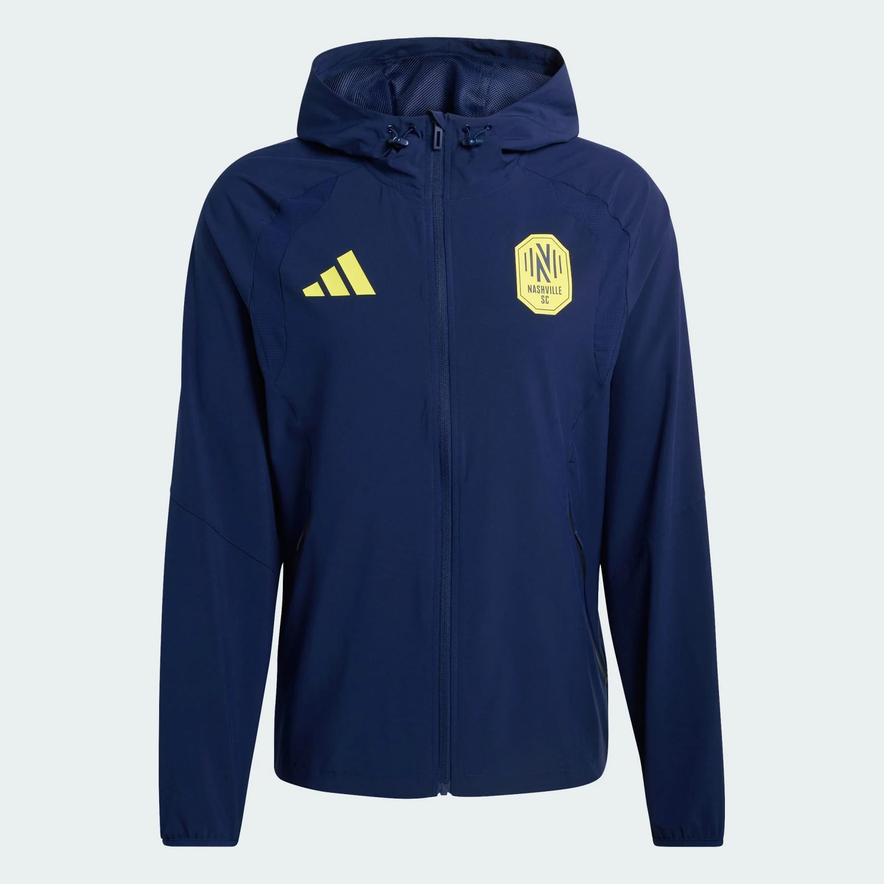 Nashville SC Tiro Tech Full Zip Windbreaker - 1