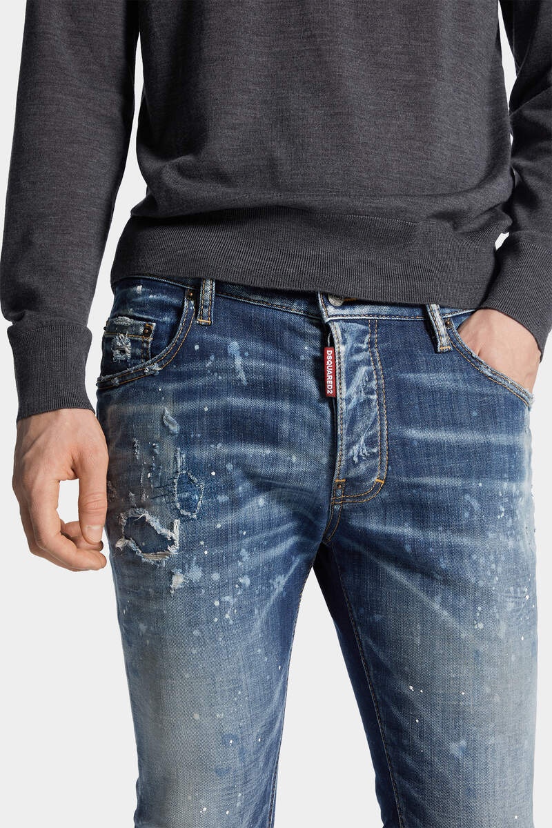 MEDIUM GALAXY WASH SUPERTWINKY JEANS - 5
