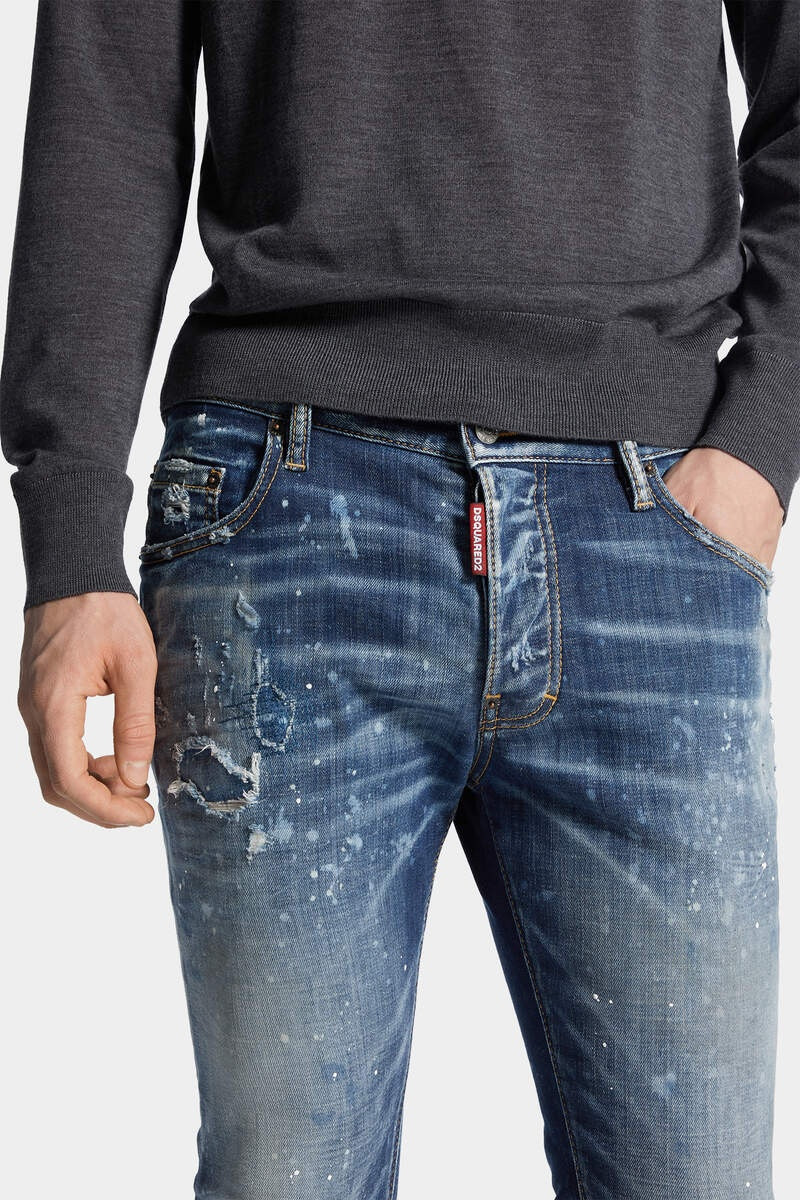 MEDIUM GALAXY WASH SUPERTWINKY JEANS 5