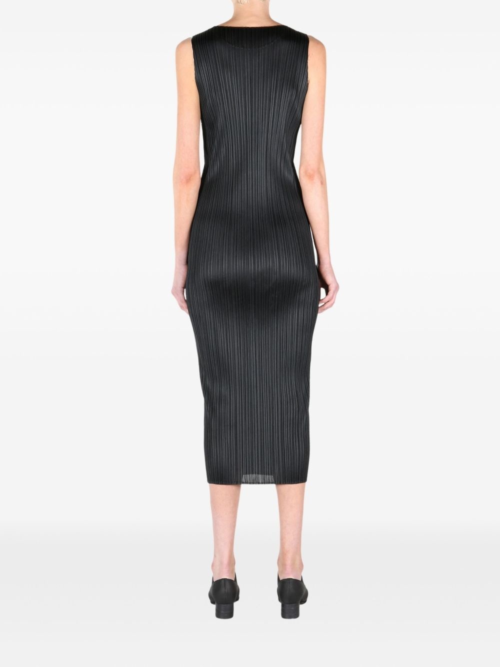 fitted midi dress - 4
