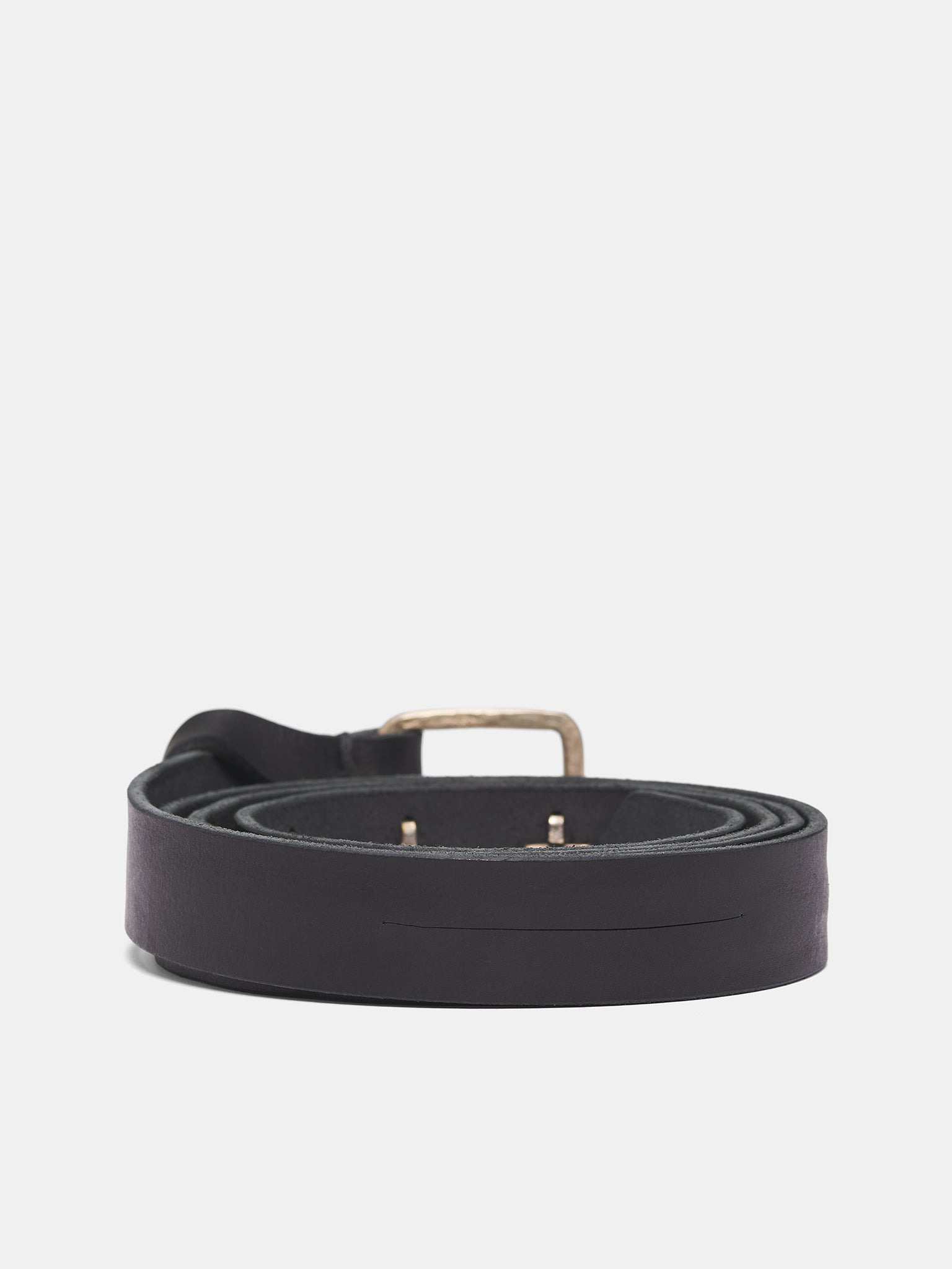 Black '+' Staple Leather Belt - 2