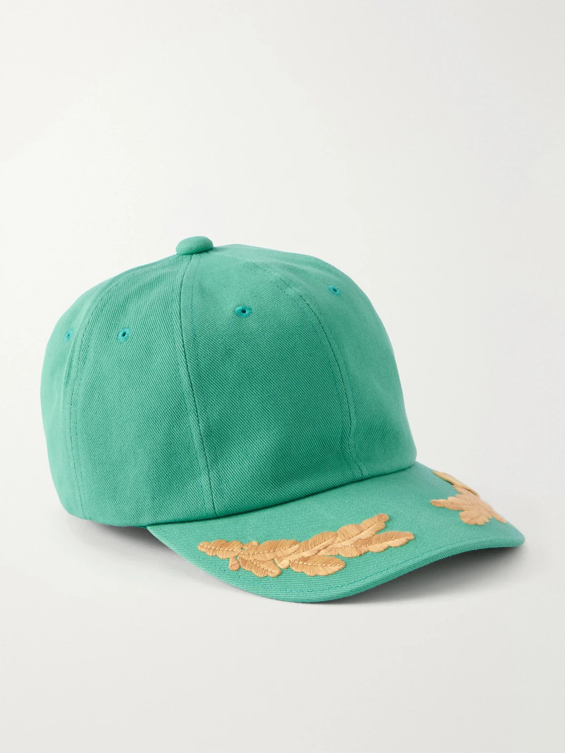 Excelsior II Embroidered Cotton-Canvas Cap - 1