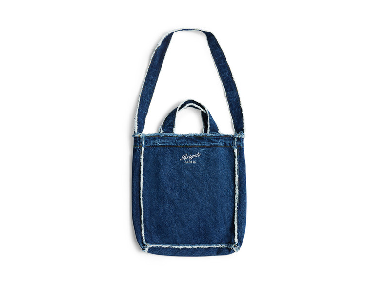 Dune Frayed A Denim Bag 1