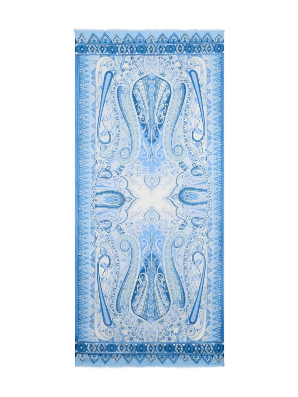 floral paisley scarf - 1