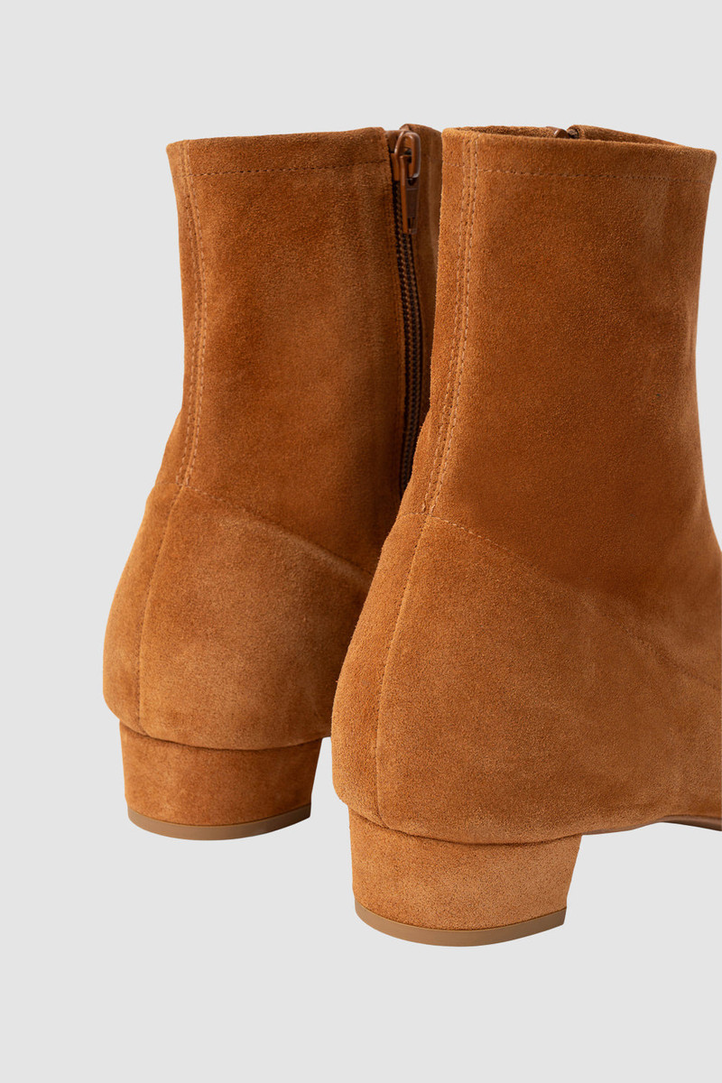 Este Summer Tan Suede Leather Ankle Boot 3