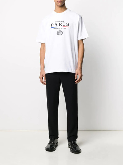 BALENCIAGA logo print T-shirt outlook