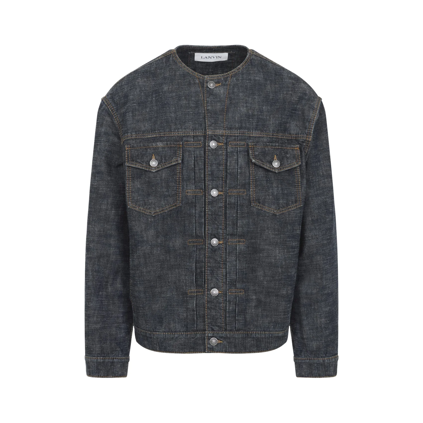 Lanvin Collarless Jacket Men - 1