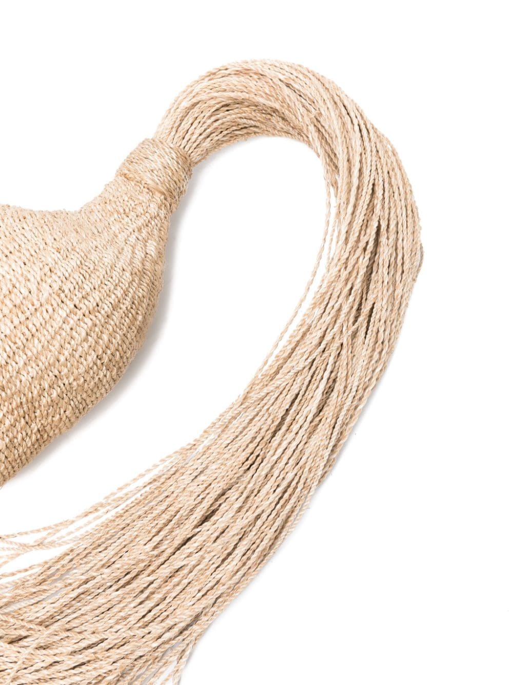 Camilla interwoven fringed clutch bag - 4