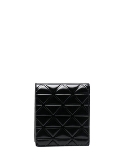 Prada quilted leather wallet outlook