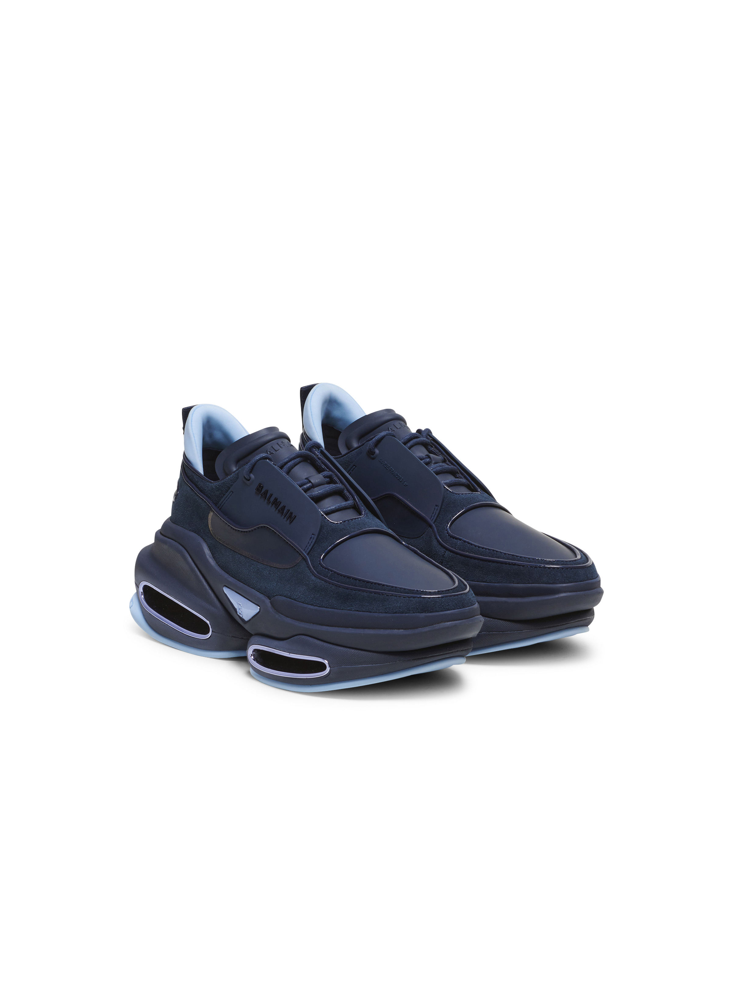 B-Bold trainers in leather and suede - 2