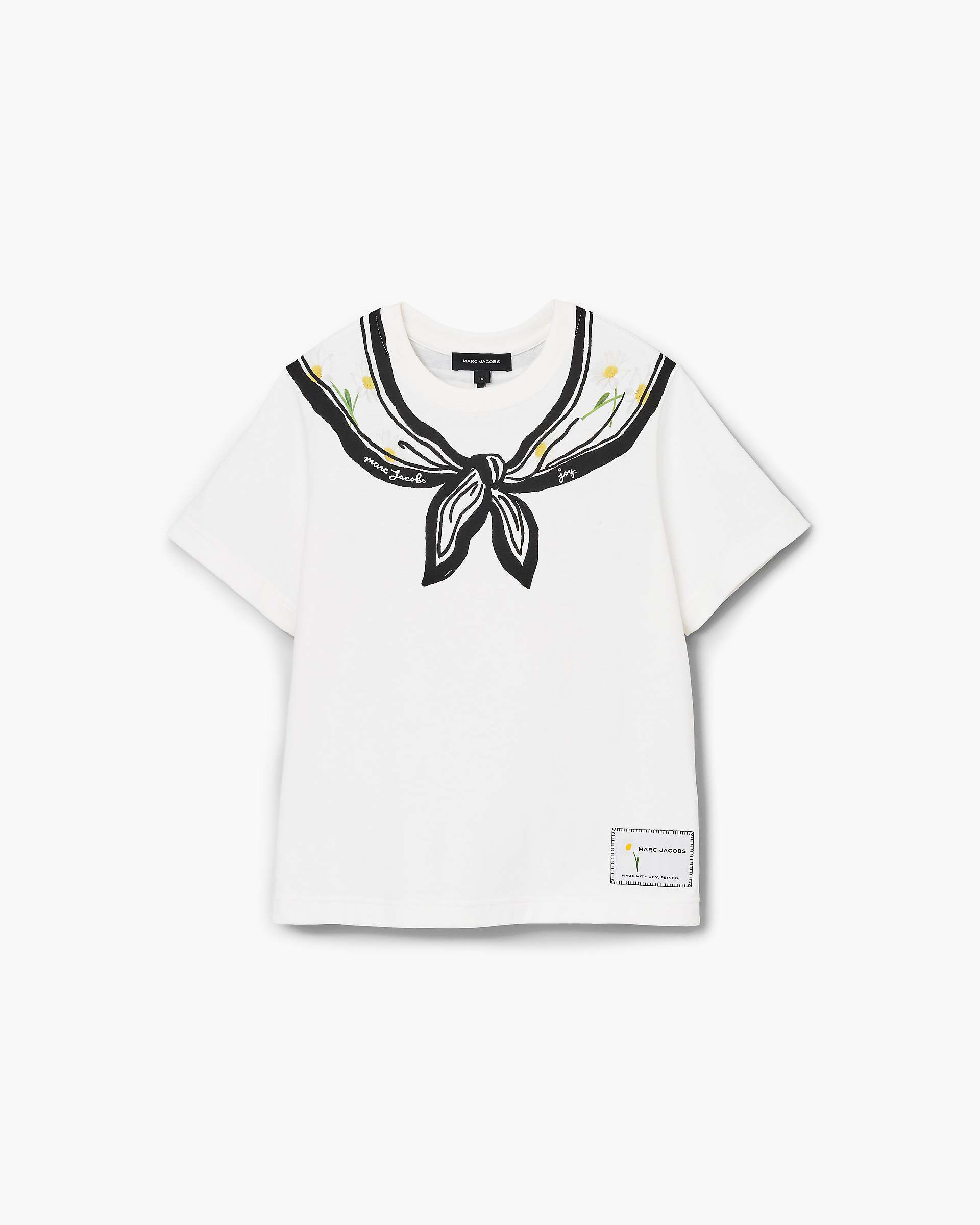 TROMPE L'OEIL SCARF BABY TEE - 2