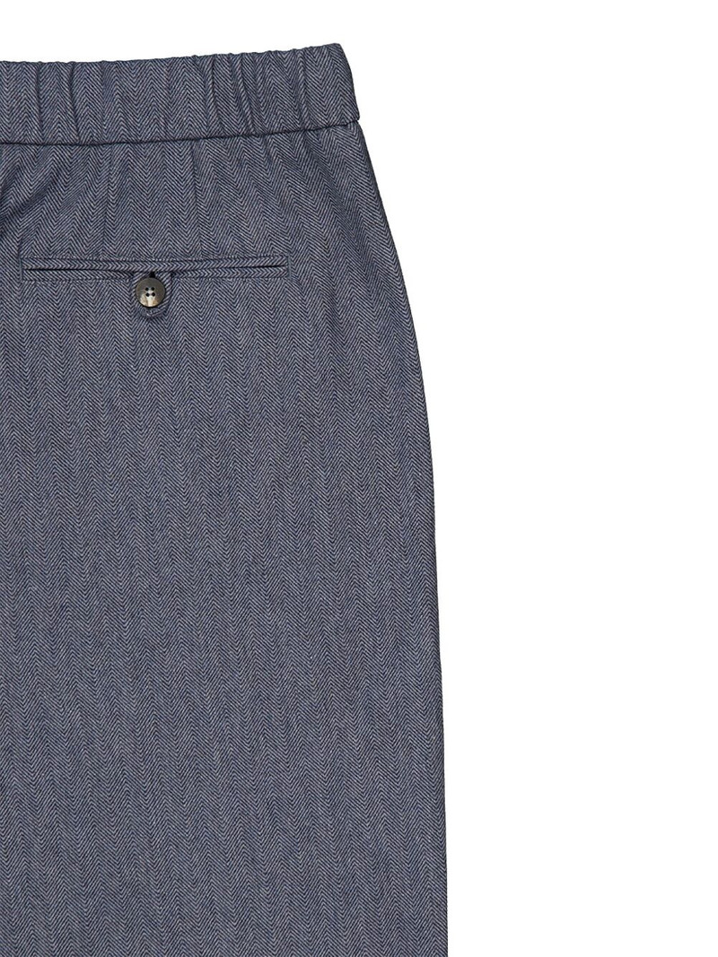 Oscar herringbone-pattern trousers 3