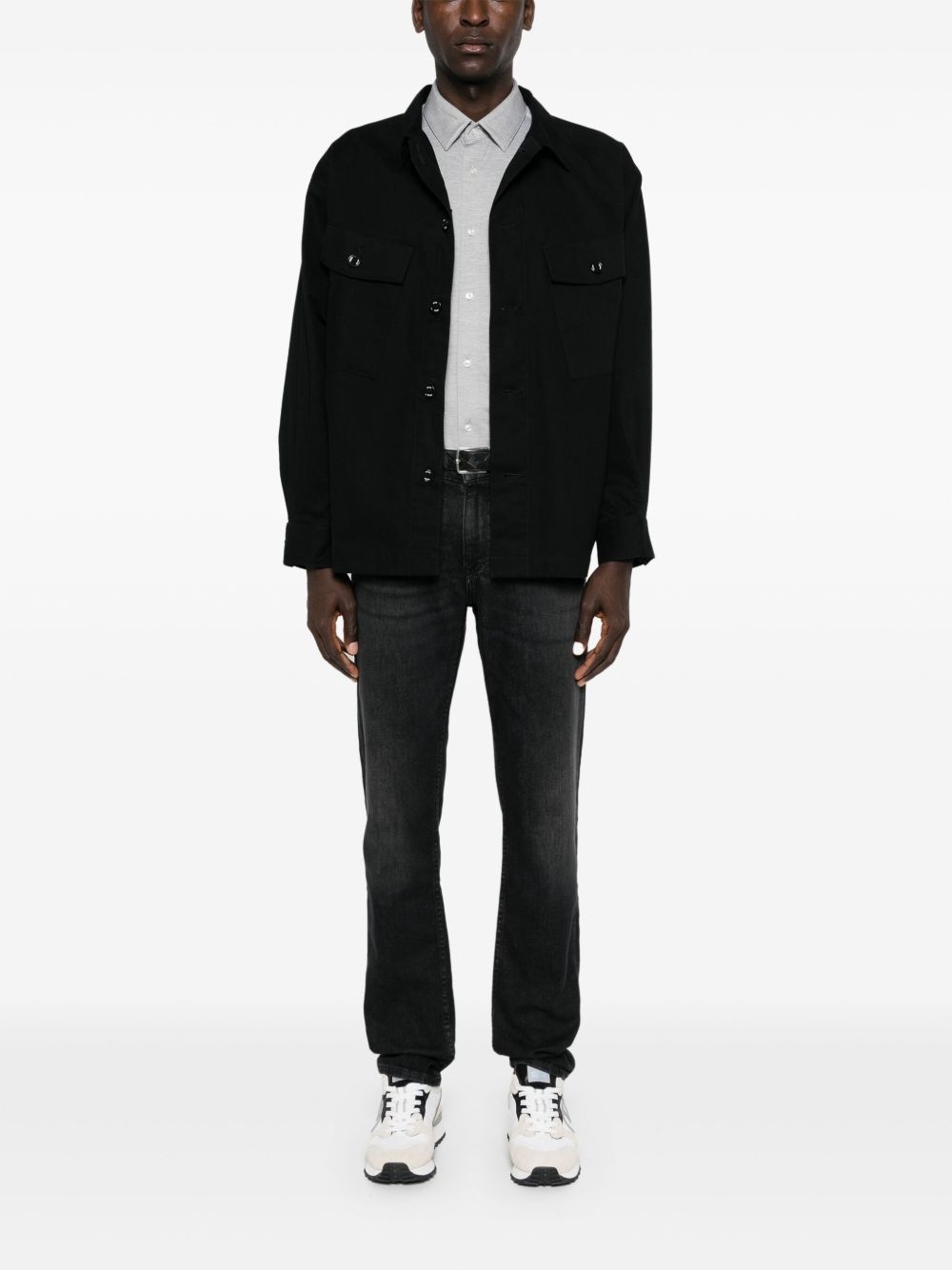 mid-rise slim-fit jeans - 2