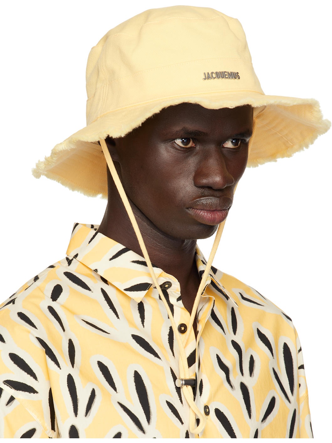 Yellow 'The Artichaut' Bucket Hat - 2
