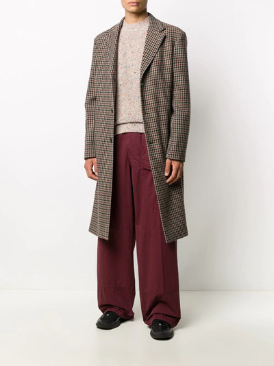 Acne Studios textured crew neck jumper outlook