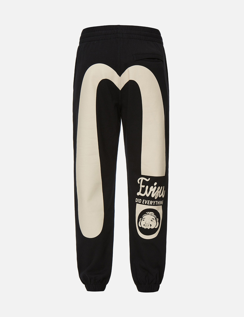 EVISU DISRUPTED DAICOCK PRINT SWEATPANTS outlook