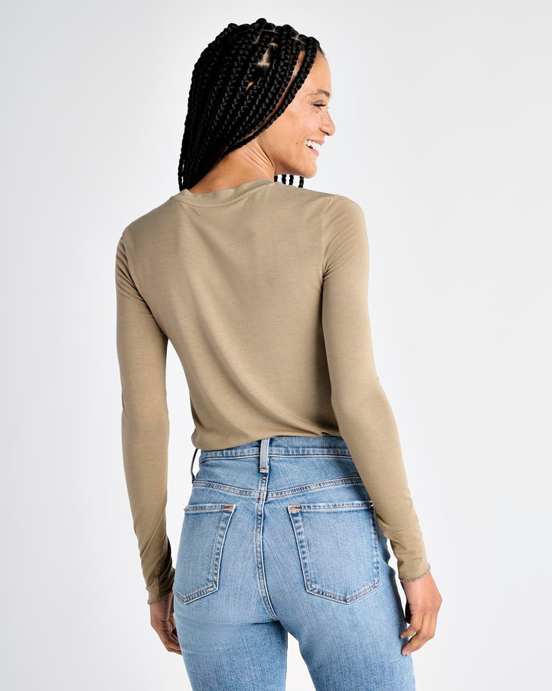 Bamboo Blend Long Sleeve Tee 3