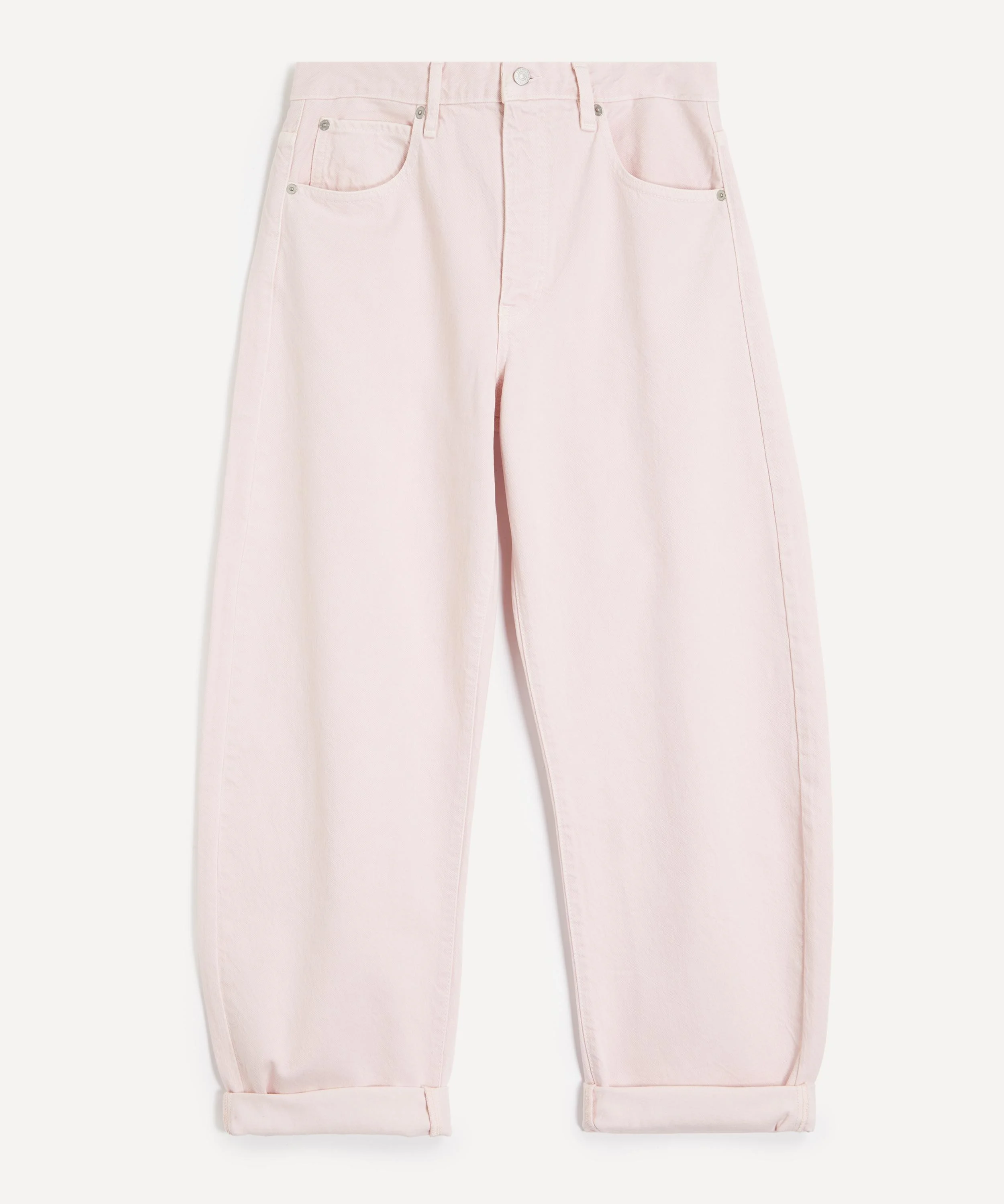 Bubble High-Rise Curve Jeans in Taffy - 1